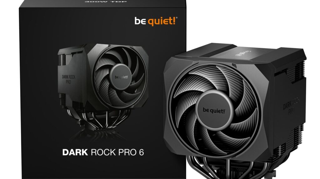be quiet Dark Rock 6 and Dark Rock Pro 6 air coolers