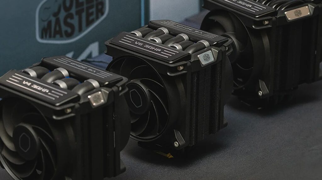 Cooler Master V8 ACE 3DHP dual-tower air cooler