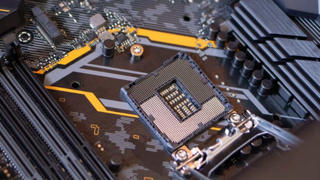 DDR RAM modules on a motherboard used as featured image for RAM stress test guide