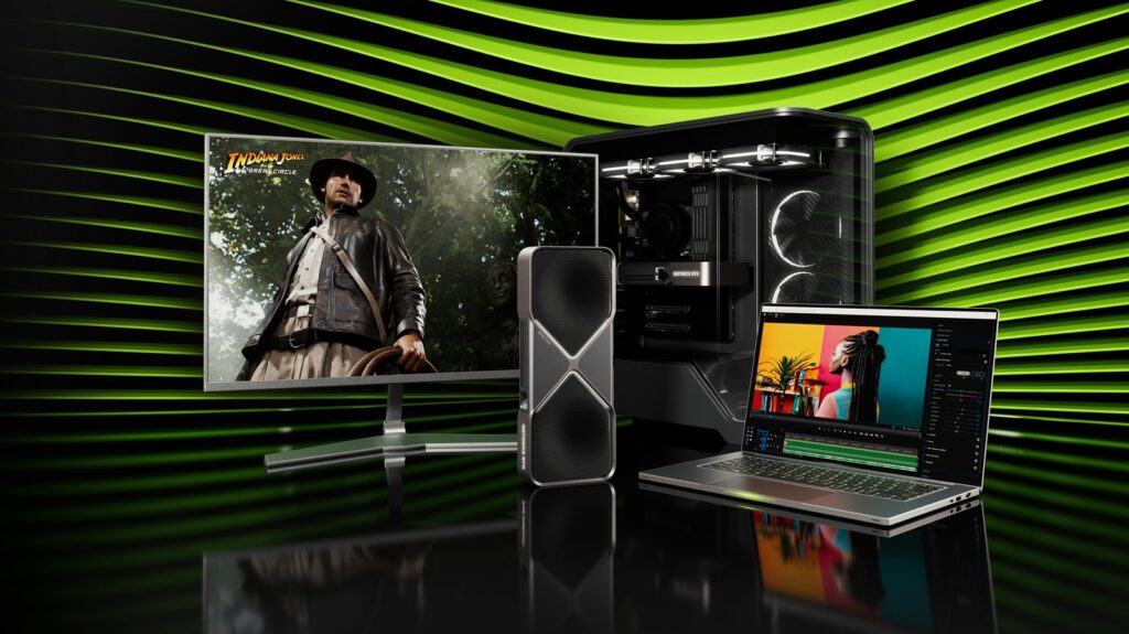 Nvidia GeForce RTX 50 Series Founders Edition official press photo