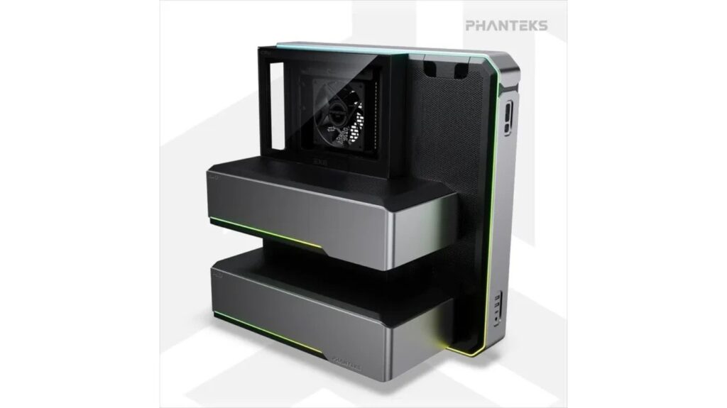Phanteks EX6 compartmentalised PC case