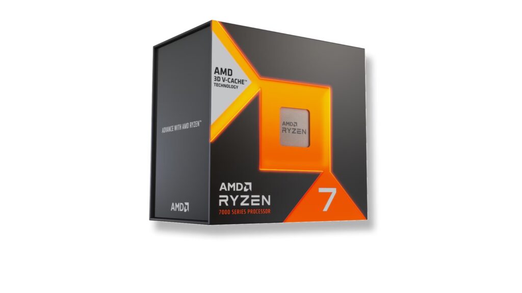AMD Ryzen 7 X3D CPU box