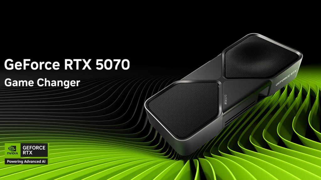 NVIDIA GeForce RTX 5070 official press photo