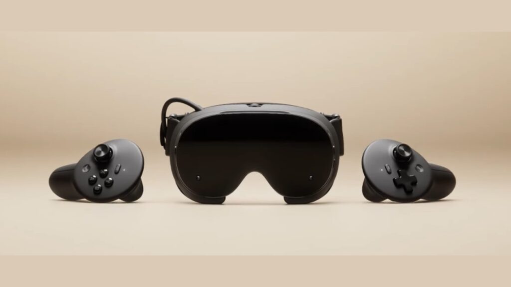Valve Steam Frame headset and controllers